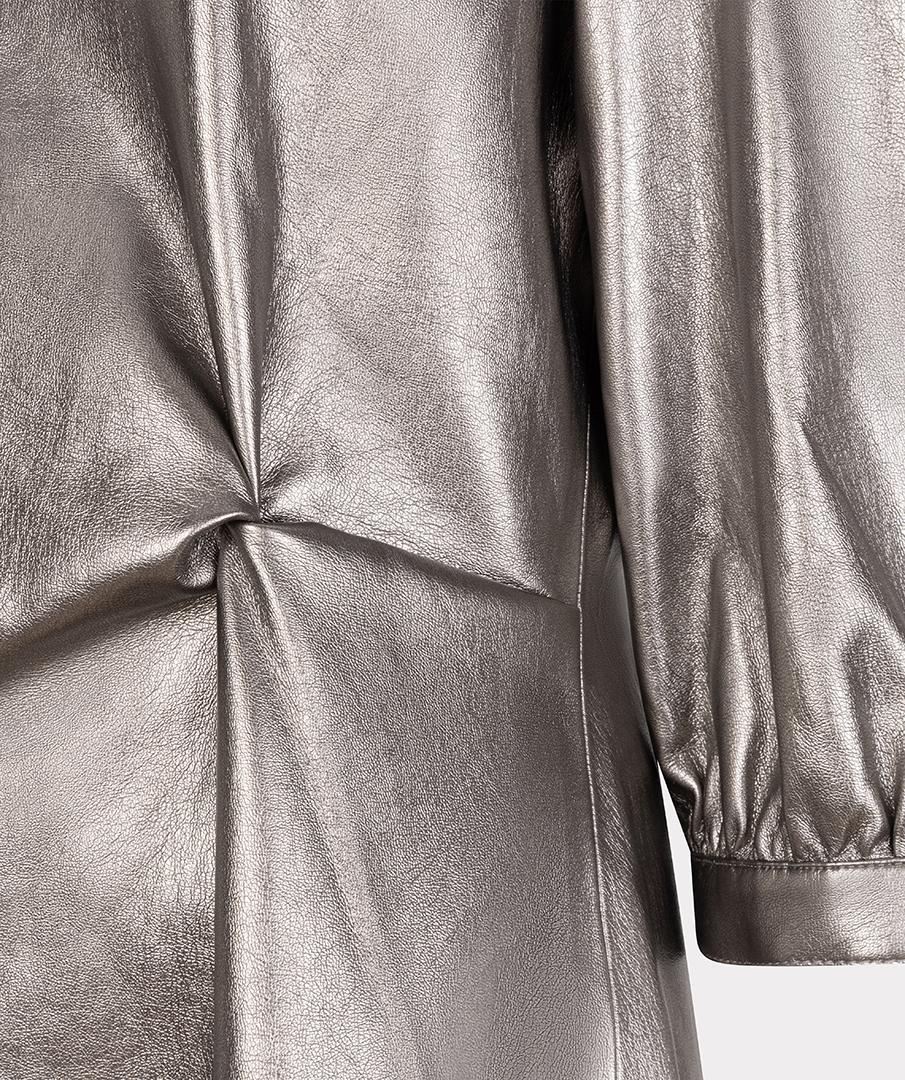 EsQualo Jurk W25.11706 Zilver 3