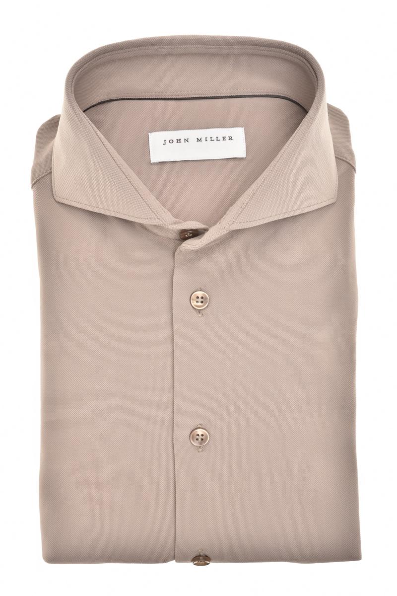 John Miller Overhemd 5142675 Beige 1