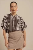 Studio Anneloes Blouse Laureen  Bruin 5
