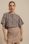 Studio Anneloes Blouse Laureen  Bruin 5