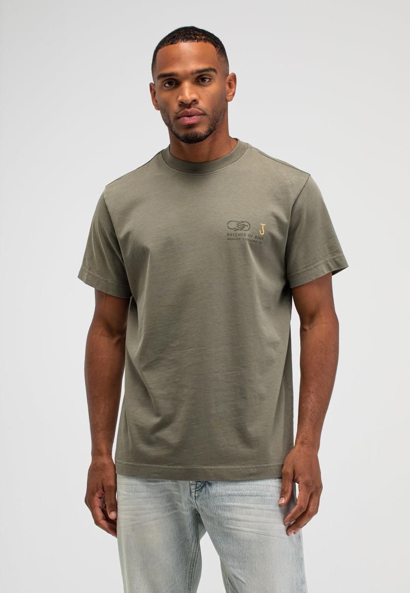 Butcher of Blue T-Shirt M2613050 Groen 5