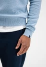 Butcher of Blue Trui Boucle Blauw 6