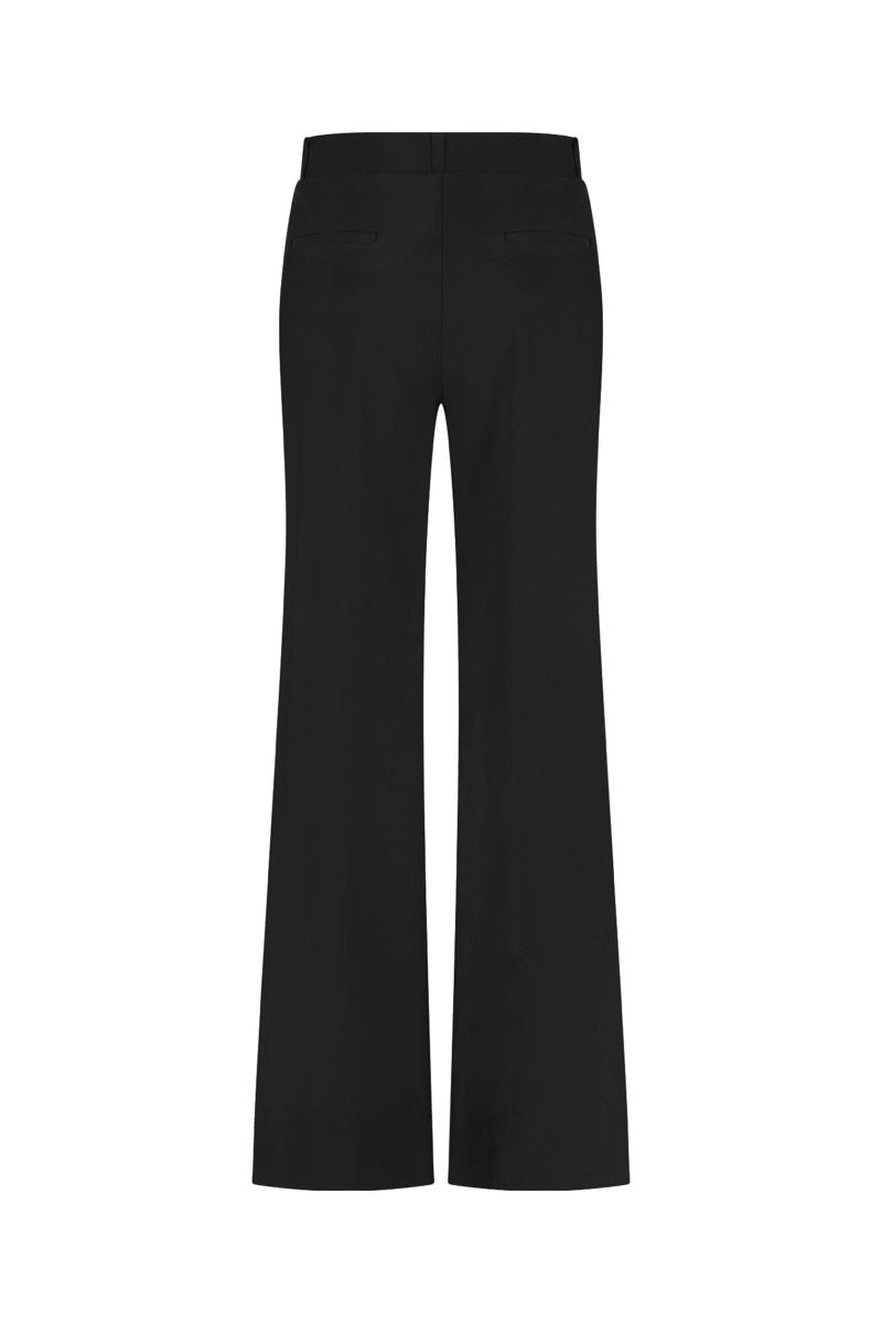Studio Anneloes Pantalon Lexie bonded trou Zwart 4