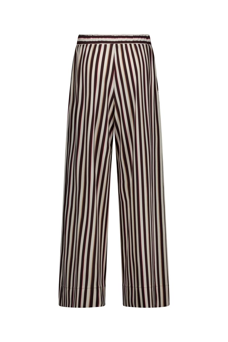 Studio Anneloes Pantalon Grace stripe trou Bruin 2