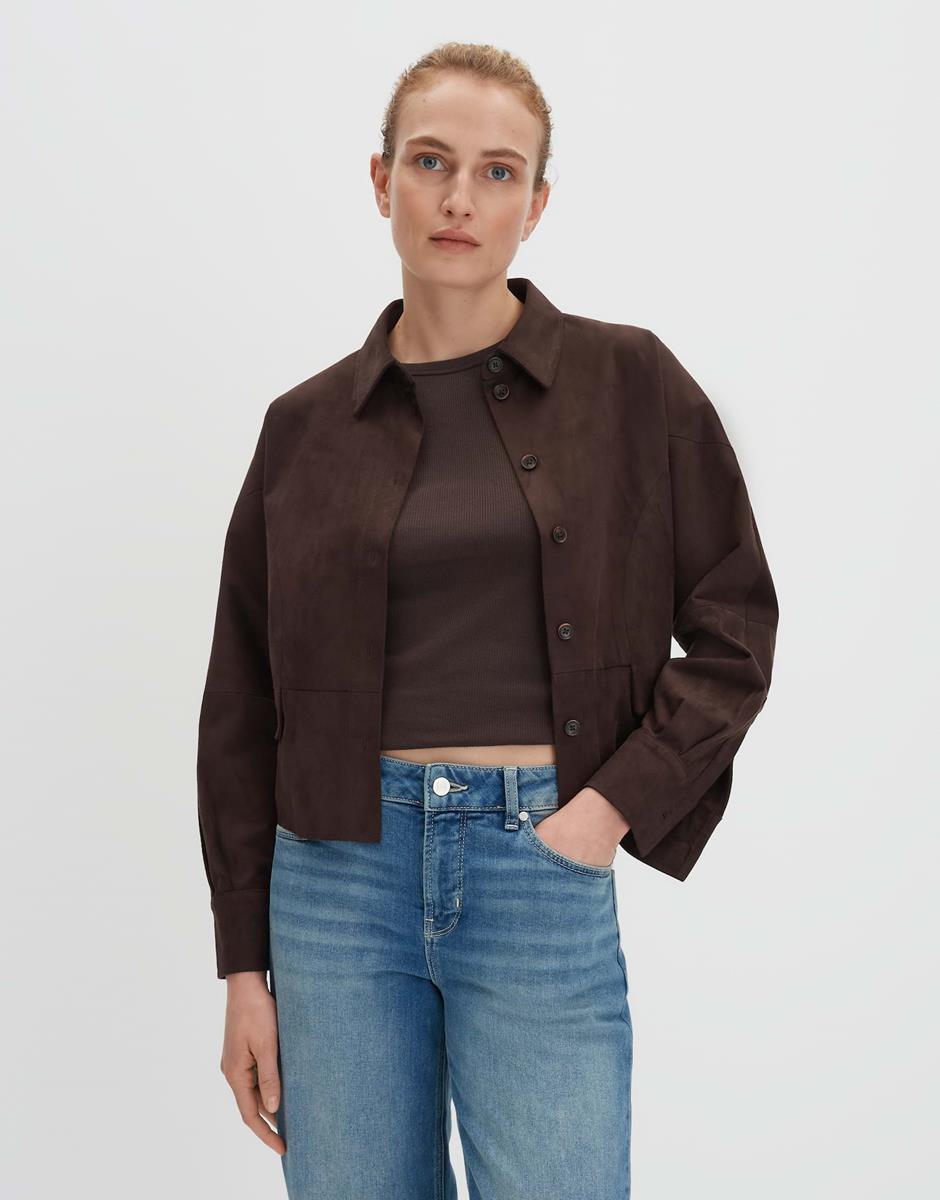 SOMEDAY Blazer Nylia Bruin 1