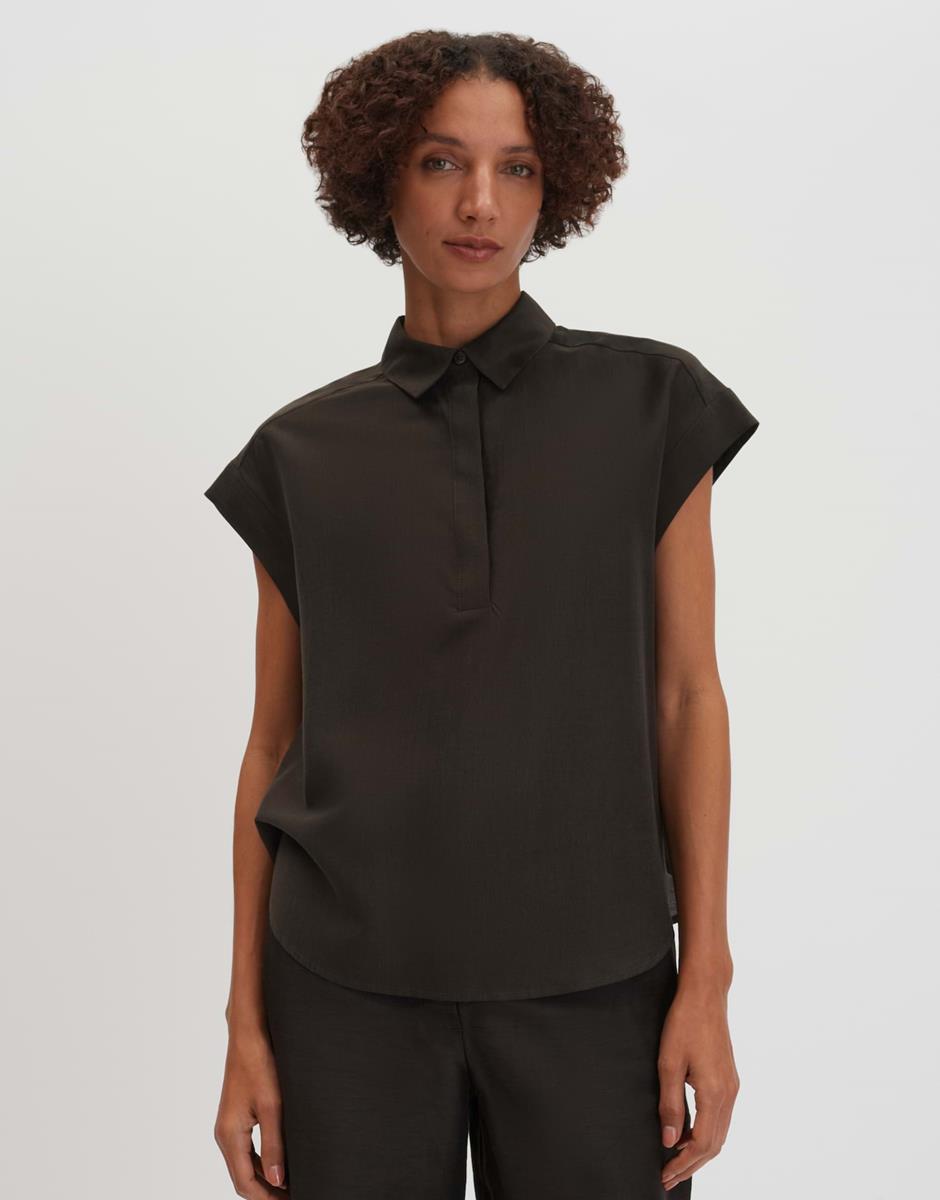 SOMEDAY Blouse Zamin Bruin 1