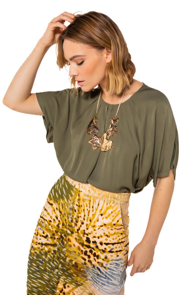 Caroline Biss Blouse 1628 Groen 1