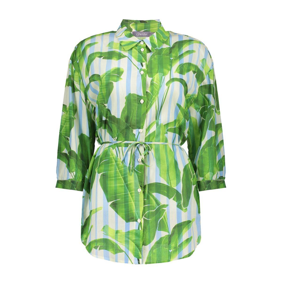 Geisha Blouse 63464-20 Groen 4