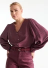 Jansen Amsterdam Blouse ILONA W26 Rood 1