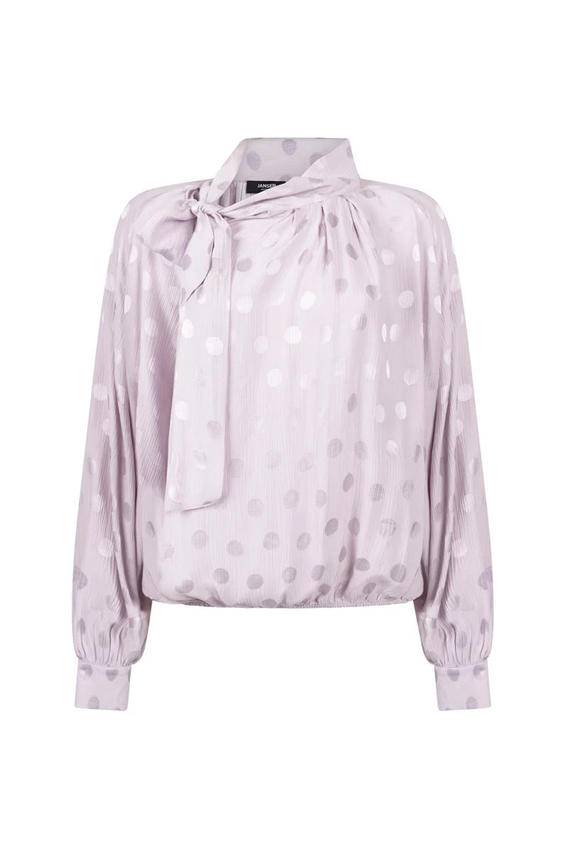 Jansen Amsterdam Blouse Kae Paars 2