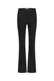 Studio Anneloes Pantalon Flair Bonded Zwart 3