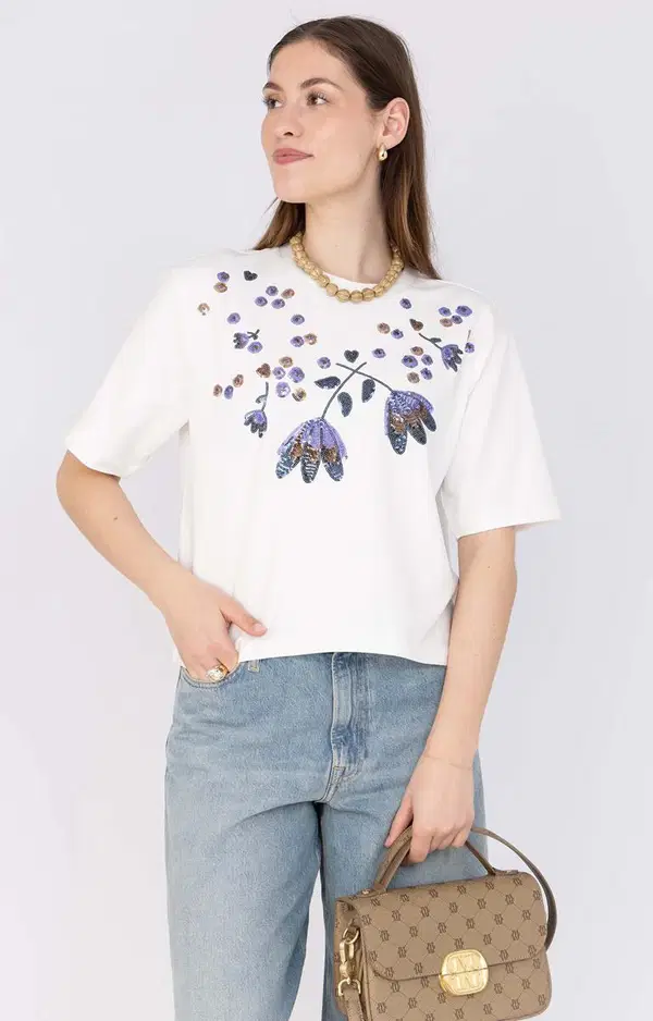 Anna T-Shirt 48a04-03888 Wit 1