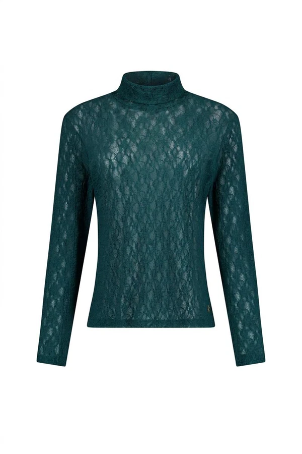 Studio Anneloes Longsleeve Reagan lace col t Groen 1
