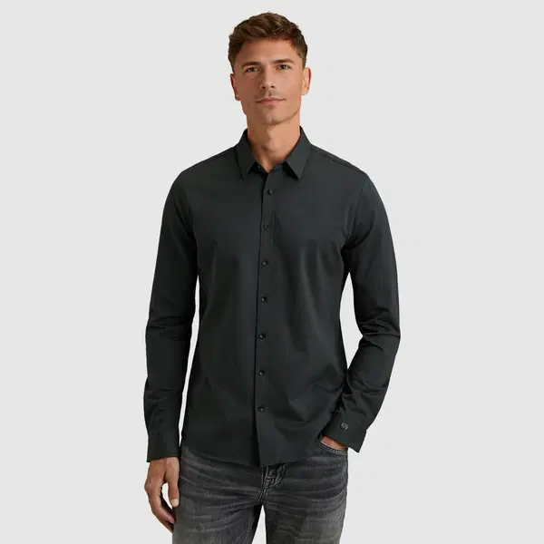 Cast Iron Overhemd CSI00940 Blauw 1