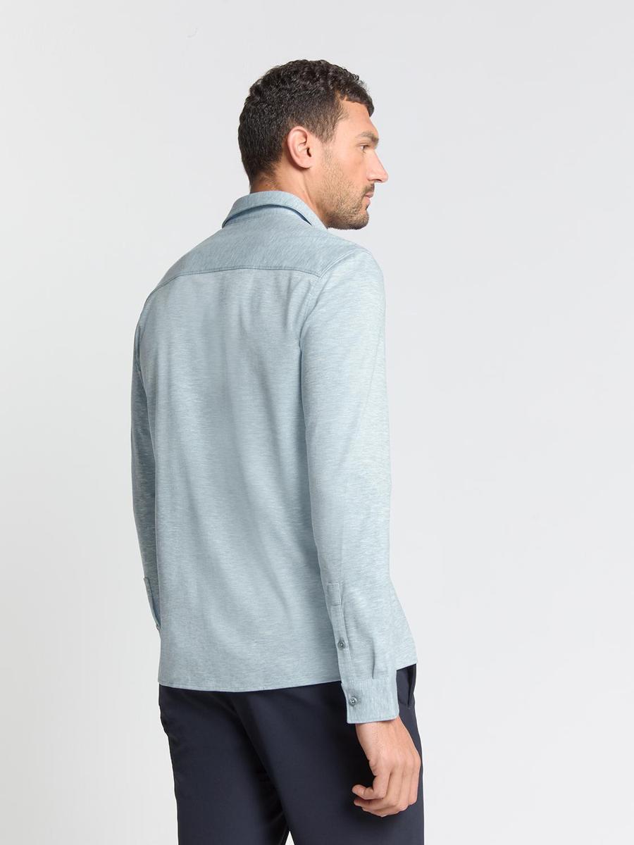 No Excess No Excess Overhemd N4180 Blauw 3