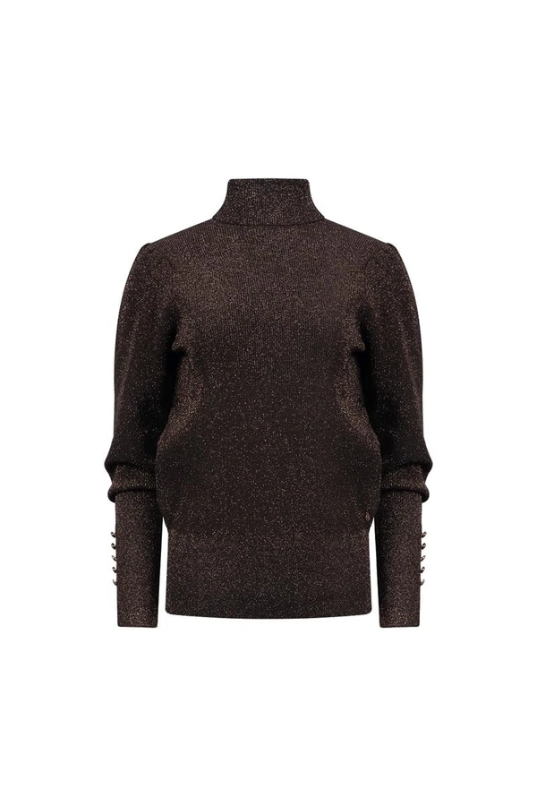 NUKUS Trui NKF03048 Bruin 1