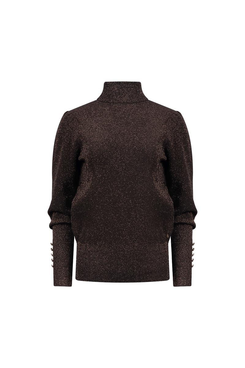 NUKUS Trui NKF03048 Bruin 1