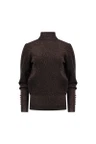 NUKUS Trui NKF03048 Bruin 1