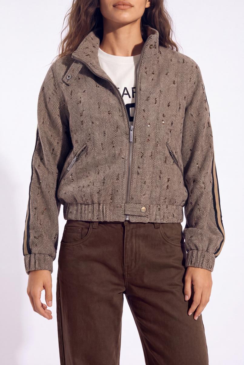 Florèz Vest CR0722 Taupe 1