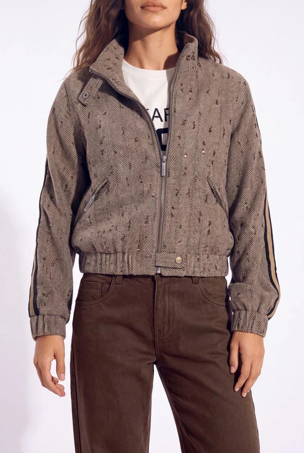 Florèz Vest CR0722 Taupe 1