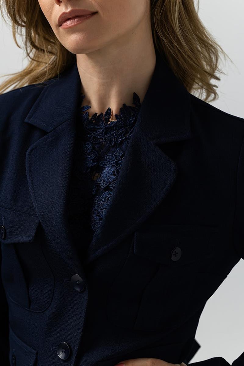 Label DOT Blazer Davina Blauw 5