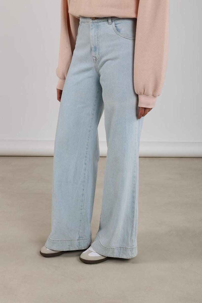 NUKUS Jeans Abby Strass Blauw 3