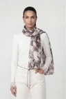 Monari Sjaal 810059 Taupe 1