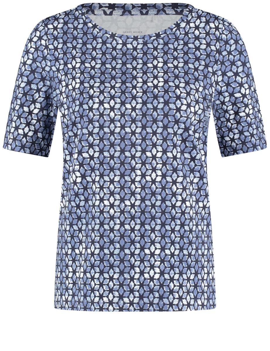 Gerry Weber T-Shirt 917005-56061 Blauw 1