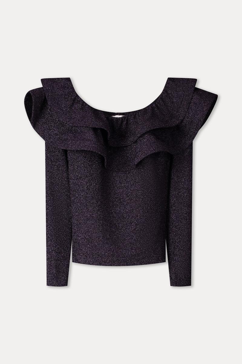POM Amsterdam Blouse SP9853 Paars 1