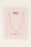 My Jewellery My Jewellery Ketting MJ07625 Goud 1