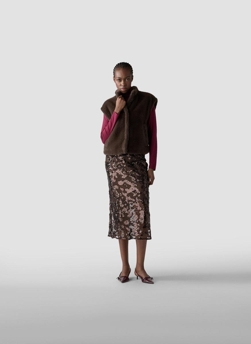 Le Comte Gilet 55-624071 Bruin 1
