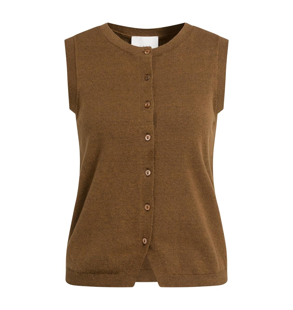 YAYA Vest 01-010170-608 Bruin 1
