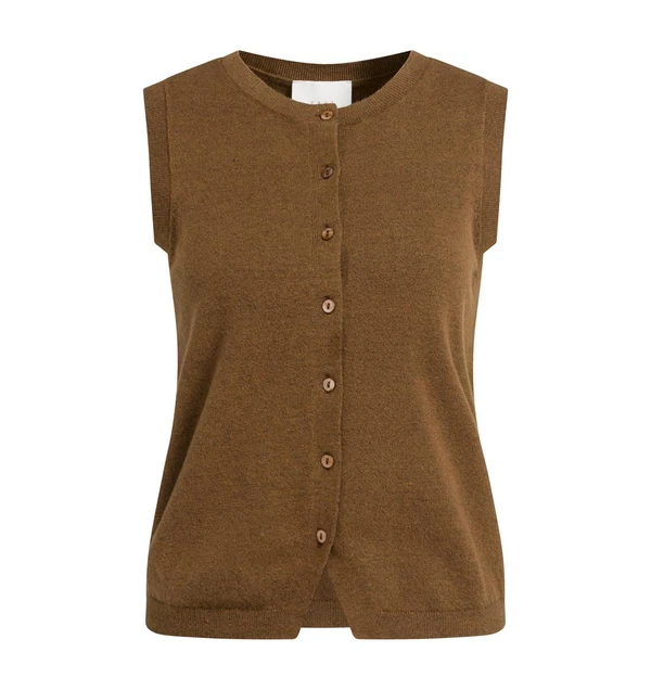 YAYA Vest 01-010170-608 Bruin 1