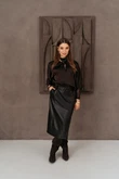 &Co Woman Sjaal AC103 Bruin 5