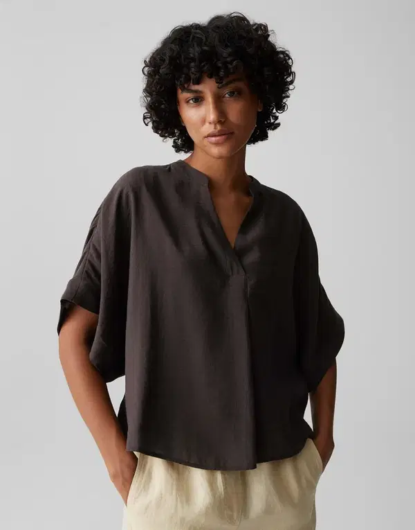OPUS Blouse Fenella Bruin 1
