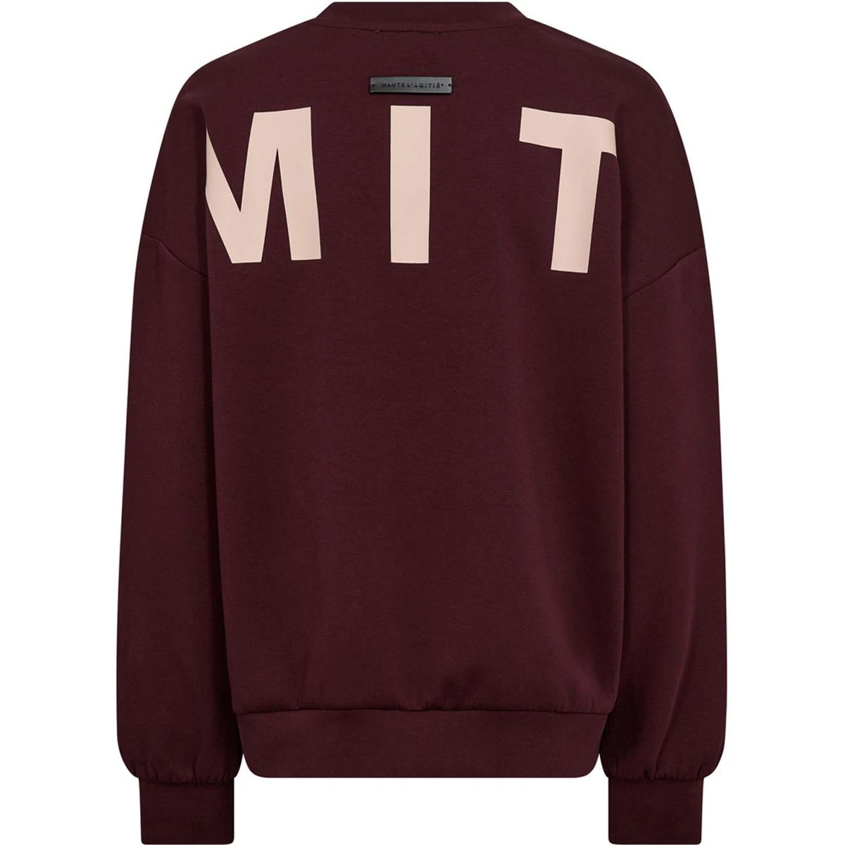 Haute L'Amitié Sweater Maxi Split Rood 2