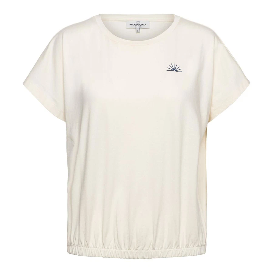 &Co Woman T-Shirt Tosca Off-White 2