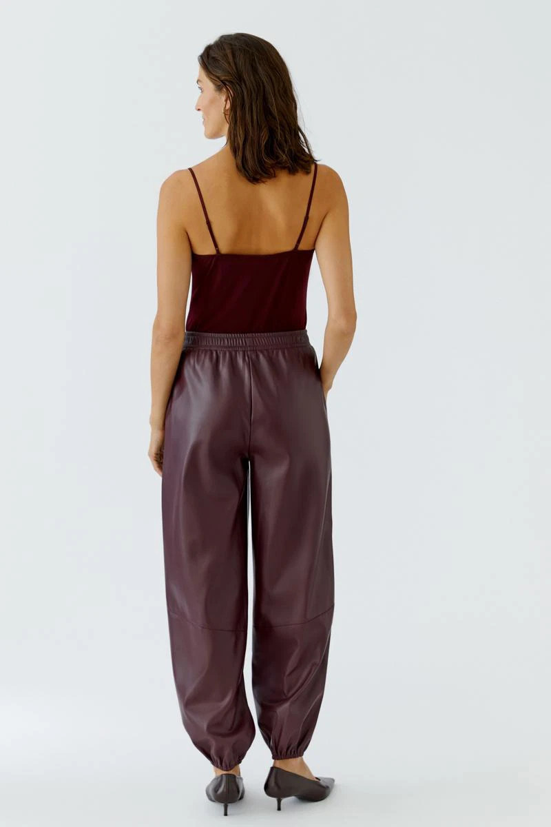 Oui Pantalon 0100438 Rood 5