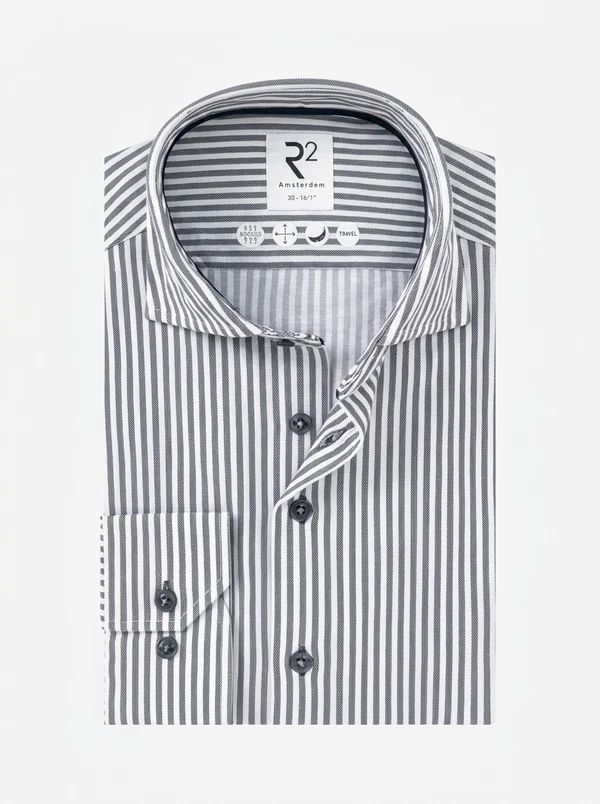R2 Amsterdam Overhemd 134.WSP.029 Blauw 1