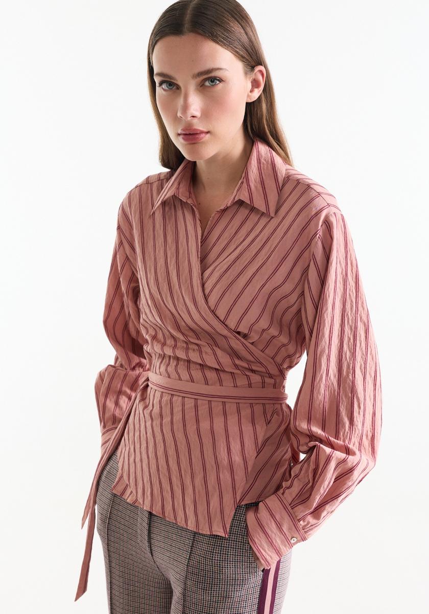 Jansen Amsterdam Blouse JANICE W26 Roze 2