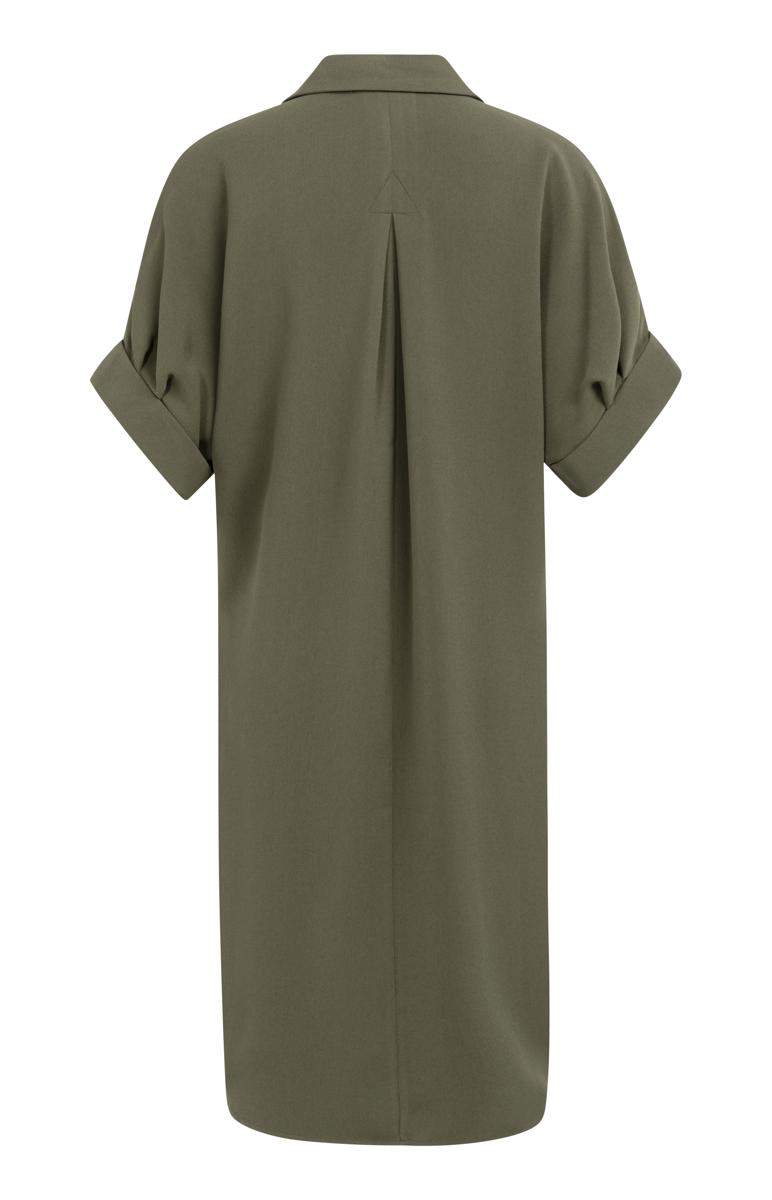YAYA Jurk 01-601218-604 Groen 2