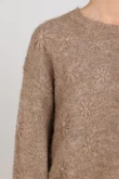 NUKUS Trui NKF03046 Taupe 3