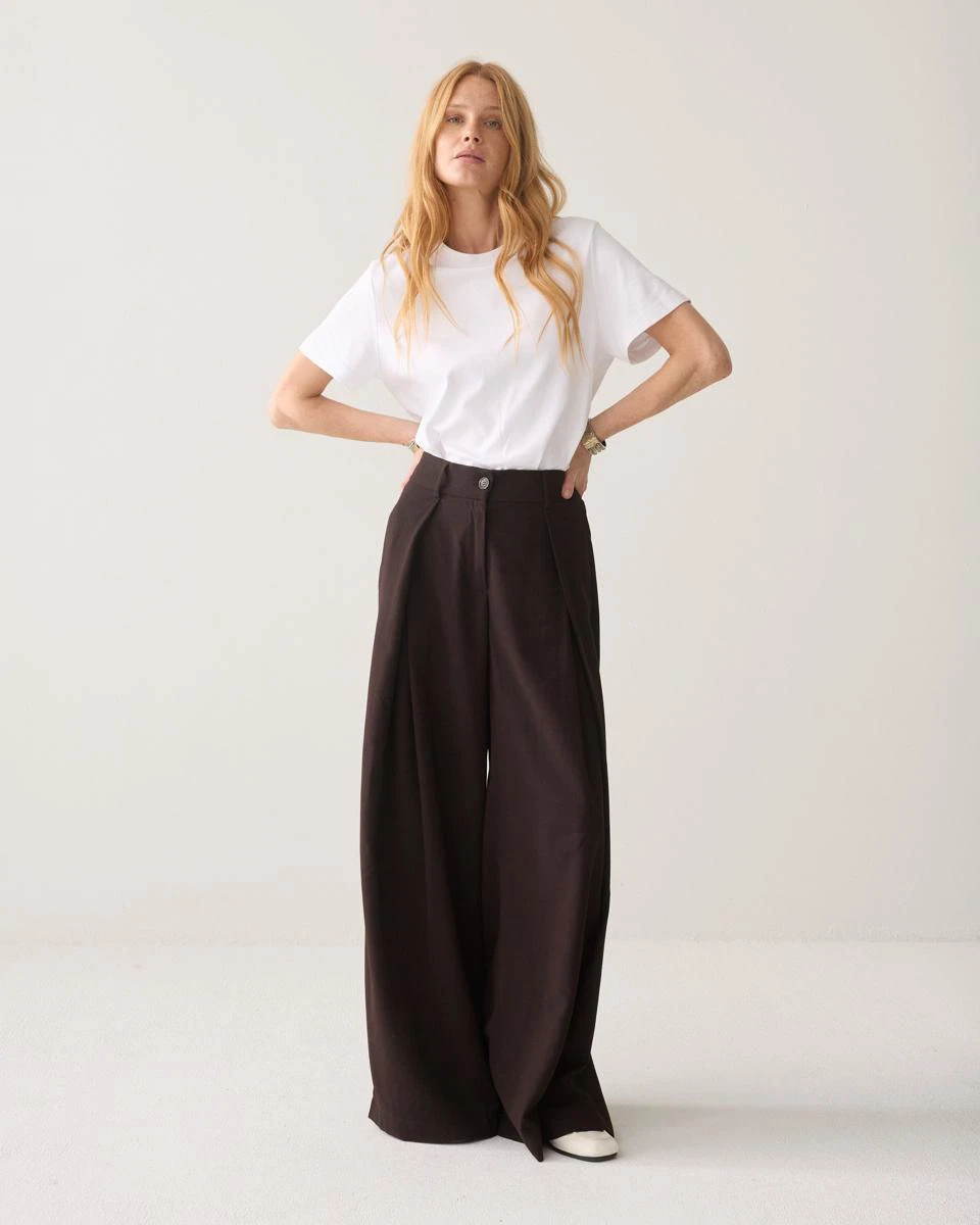 Summum Pantalon 4s3022-12483 Bruin 1
