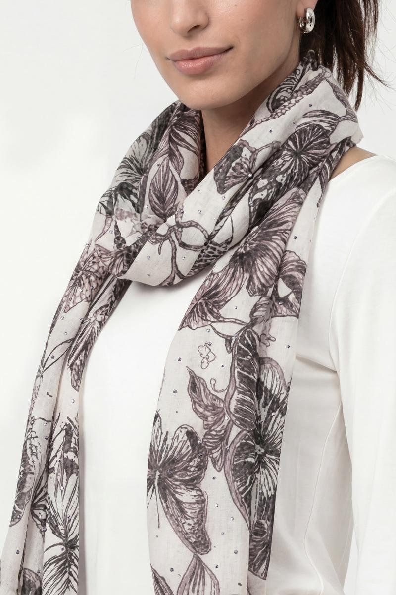 Monari Sjaal 810059 Taupe 1