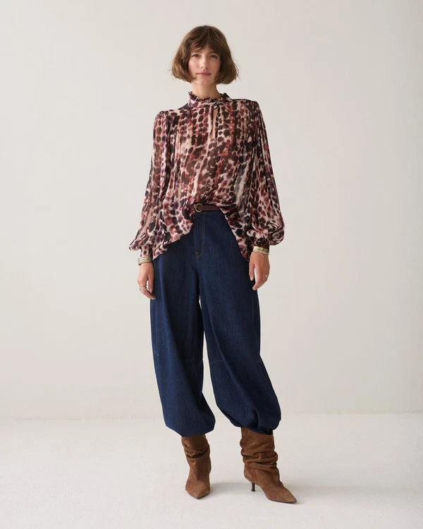 Summum Blouse 2s3546-12486 Paars 1