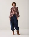 Summum Blouse 2s3546-12486 Paars 1