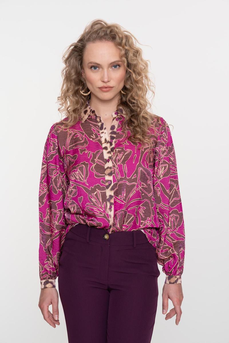 Geisha Blouse 53937-20 Roze 1