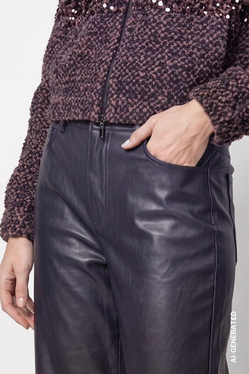 Monari Pantalon 810589 Blauw 5
