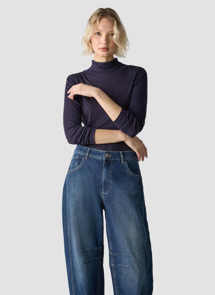 Le Comte T-Shirt 55-631306 Blauw 5