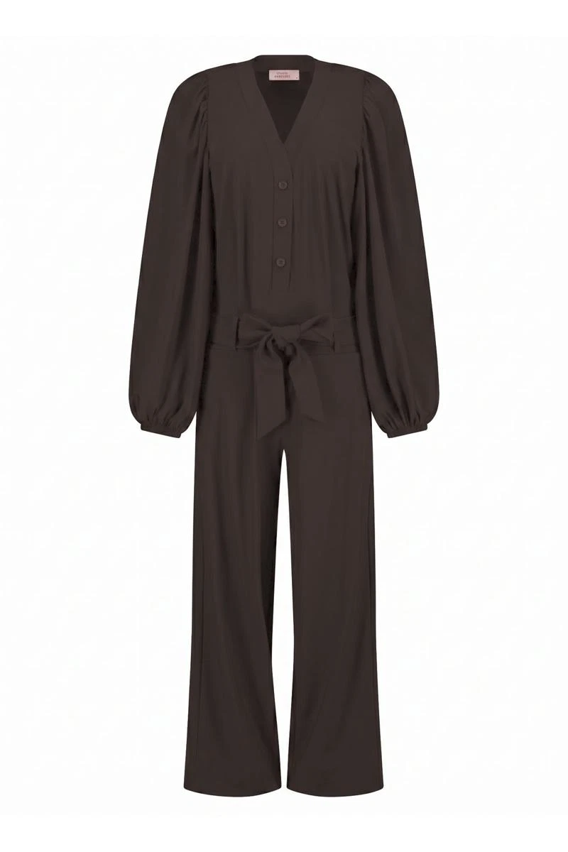 Studio Anneloes Jumpsuit Cherie jumpsuit Bruin 1